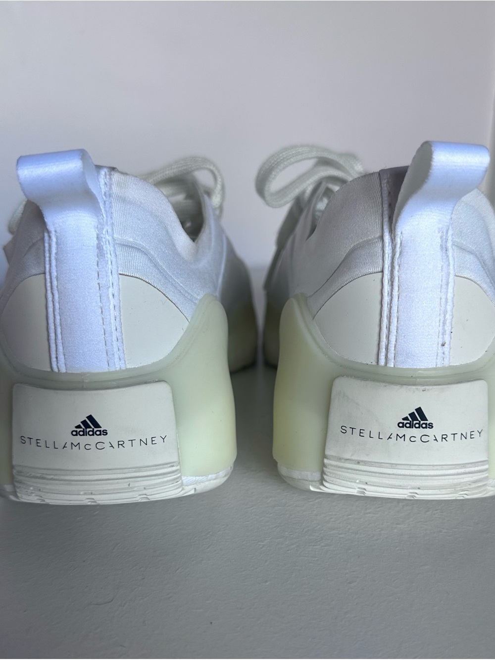 Adidas by Stella McCartney White and Cream Women's Athletic Sneakers